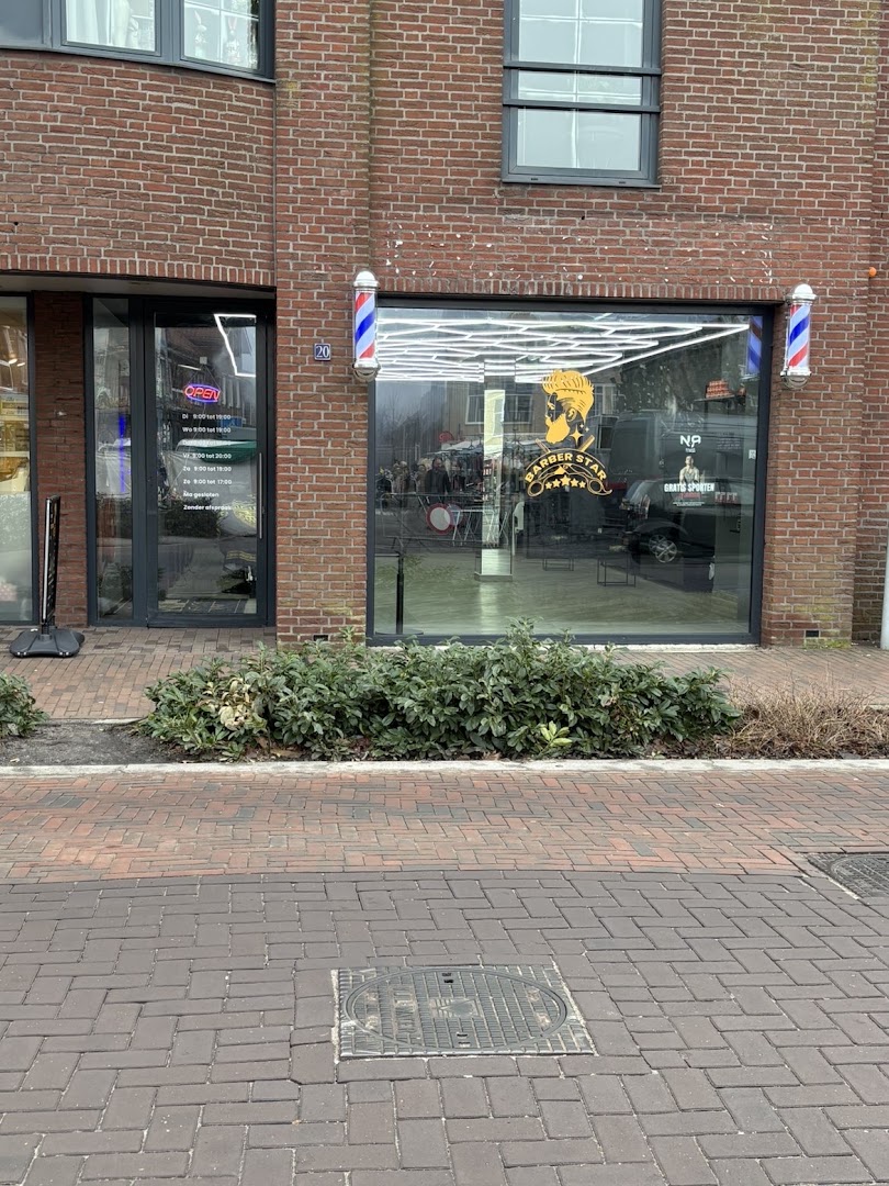 De gevel aan het plein